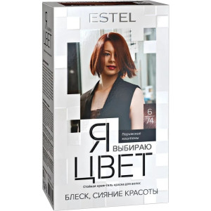 Краска для волос Estel Я Выбираю цвет крем-гель тон 6.74 Парижские каштаны 145 мл