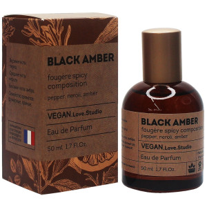 Парфюмерная вода Today Parfum Vegan Love Studio Black Amber женская 50 мл