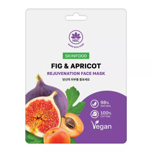 Маска для лица NSC SKINFOOD  инжир и абрикос 22 гр