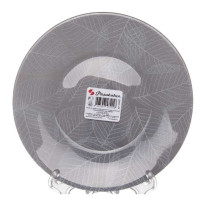 Тарелка десертная Pasabahce Graphy цвет Темно-серый 19.5 см