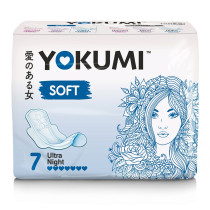 Прокладки гигиенические YOKUMI Premium Soft Ultra Night 7 шт