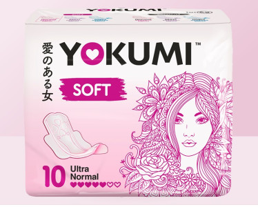 Прокладки гигиенические YOKUMI Soft Ultra Normal 10 шт
