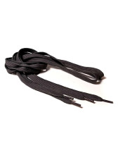 Шнурки Домашний Сундук Regular для обуви плоские черные 110 см