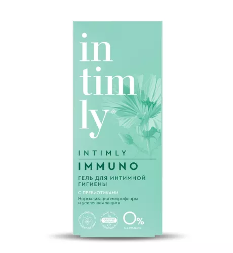 Гель для интимной гигиены Intimly Immuno Нормализация микрофлоры и усиленная защита 220 мл – 2