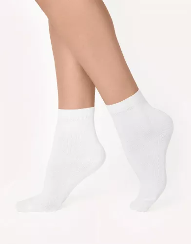 Носки Incanto женские хлопок цвет белый размер 2 – 1