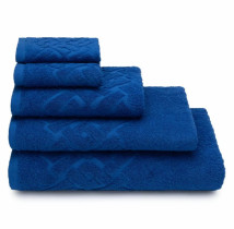 Полотенце махровое ДМ Текс цвет Синий 70х130 см