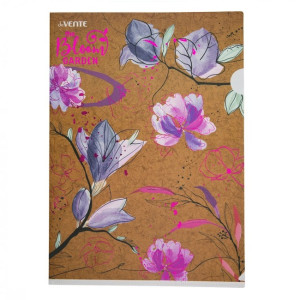 Папка-уголок deVENTE Bloom Garden сиреневые цветы А4