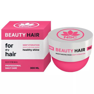 Маска для волос NSC BEAUTY HAIR для восстановления поврежденных волос с кератином и коллагеном 300 мл