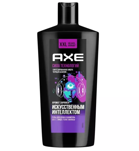 Шампунь для волос Axe  3в1 сила технологий 610 мл – 1