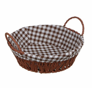 Корзинка для хранения Vetta Амелия плетеная 24x24x8 см - 1