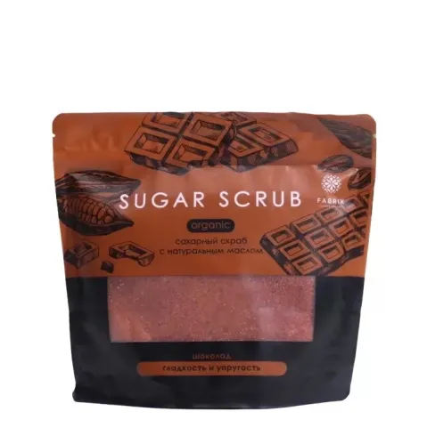 Скраб для тела Fabrik Cosmetology Sugar scrub Шоколад сахарный с натуральным маслом 650 г – 1