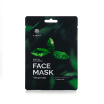 Маска для лица Fabrik Cosmetology тканевая с зеленым чаем