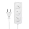 Удлинитель Forza Р16-010 3 розетки 2x0.75 1.5 м 