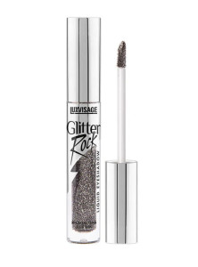 Тени для век Lux Visage Glitter Rock жидкие тон 305 black diamond 3.5 мл - 1