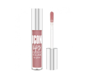 Блеск для губ Lux Visage Icon для увеличения с шиммером тон 503 Nude rose 15 мл - 1