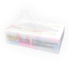 Салфетки бумажные YokoSun крем-эффект детские 120 шт