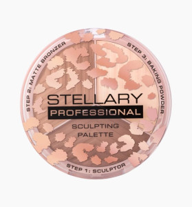 Палетка для контуринга Stellary Face Sculptor 3в1 тон 02 11.4 г - 1