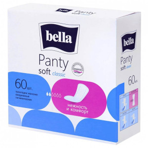 Прокладки ежедневные Bella Panty Soft 60 шт