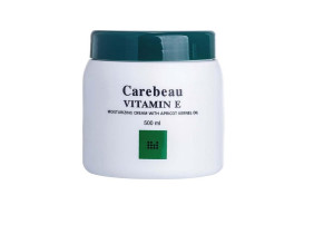Крем для тела Carebeau Vitamin E Утренняя Свежесть с маслом абрикосовой косточки и Витамином Е 500 мл