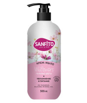 Крем-мыло жидкое Sanfito Sensitive Полевые цветы 500 мл