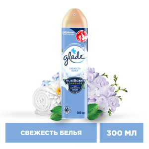 Освежитель воздуха Glade Свежесть белья 300 мл - 1