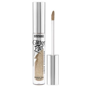 Тени для век Lux Visage Glitter Rock жидкие тон 302 Золотистый  - 1