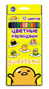 Карандаши цветные 12 цветов