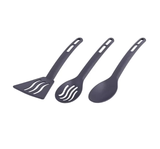 Набор кухонных принадлежностей Полимербыт Simple 3 предмета серый – 1
