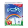 Полотенце бумажное Familia Радуга 2-х слойное 2 рулона