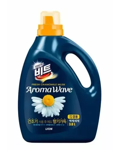 Гель для стирки Lion Korea Beat Aroma Wave Ромашка автомат 3 л – 1