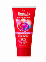 Маска для волос Iris Cosmetic Keratin program эксперт Защита цвета 180 мл