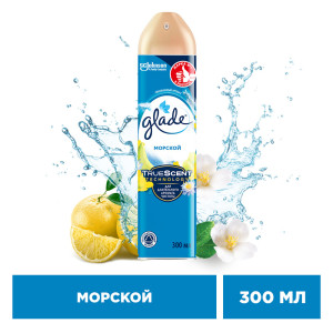 Освежитель воздуха Glade Морской 300 мл  - 1