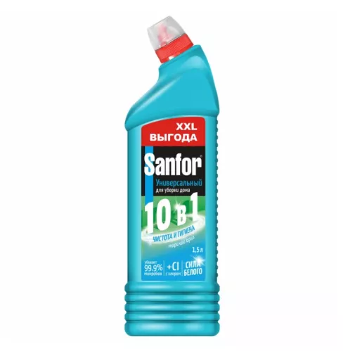 Чистящее средство Sanfor Universal Морской бриз гель для сантехники 1.5 л – 1