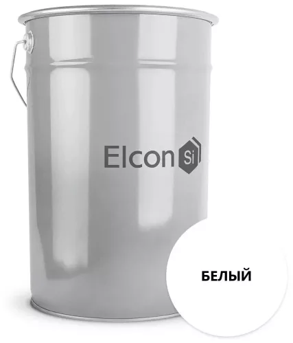 Грунт-эмаль Elcon 3 в 1 по ржавчине белая матовая 25 кг – 1