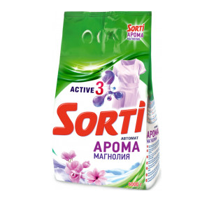 Стиральный порошок Sorti Арома Магнолия 6 кг