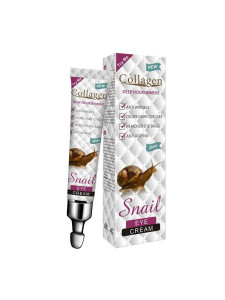 Крем для век Pei Mei Collagen Snail против морщин, тёмных кругов и мешков под глазами с коллагеном и экстрактом улитки 20 мл
