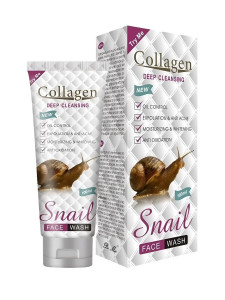 Пенка для умывания Pei Mei Collagen Snail Увлажняющая Анти-Акне с коллагеном и экстрактом улитки 100 мл
