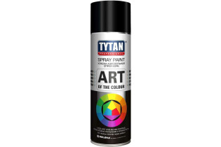 Краска аэрозоль TYTAN Professional Art of the colour термостойкая черная 400мл