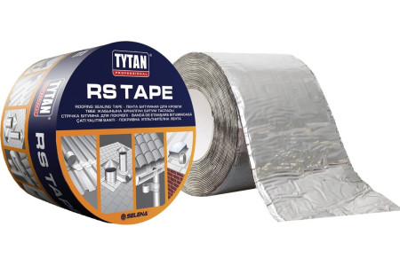Лента кровельная битумная Tytan Professional Rs Tape алюминий 10 см х 10 м