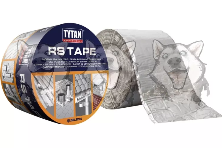 Лента кровельная битумная Tytan Professional Rs Tape алюминий 10 см х 10 м – 1