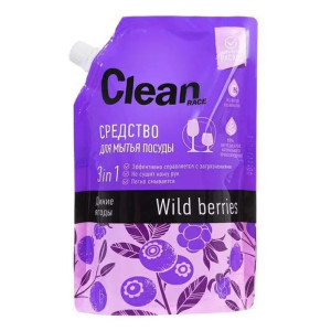 Средство для мытья посуды Qualita Wild berries мягкая упаковка 500 мл