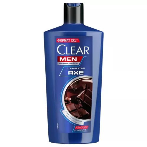 Шампунь для волос Clear Men Derma Expert аромат Axe Дарк Темптейшен 650 мл – 1