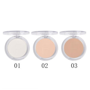 Пудра для лица Farres Cosmetic Fit me! прозрачная 3 в 1 тон 02 Топленое молоко