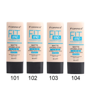 Тональный крем Farres Cosmetic Fit Me  матирующий тон 104 бежевый 35 мл