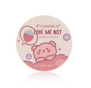 Пудра для лица Farres Cosmetic Love Me Not рассыпчатая матирующая HD-эффект  тон 01 13 гр - 1