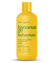 Гель для душа Miss Organic Bananas Go Bahamas гладкость кожи 290 мл