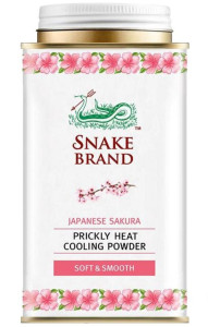 Тальк для тела Snake Brand Освежающий Японская Сакура 140 г