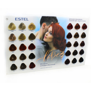 Карта оттенков ESTEL LOVE (35 отт)