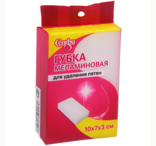 Губка меламиновая Селфи 10х7х3 см - 1