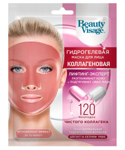 Маска для лица Beauty Visage Коллагеновая гидрогелевая 38 гр